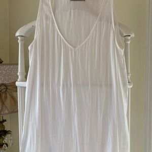 🛍 Tart White Polyester Tank Blouse 🛍